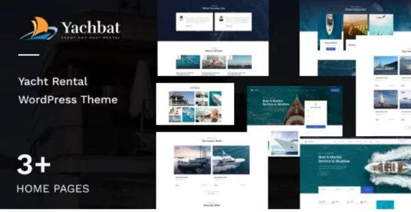Yachbat  – Yacht Boat Rental WordPress Theme 1.0.6 GPL Theme