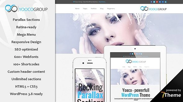 Yooco – Multipurpose WordPress Theme 1.05 GPL Theme