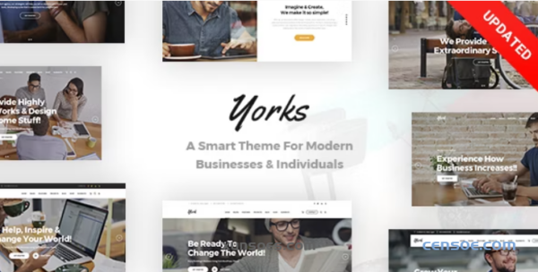 Yorks A Smart Theme For Modern Businesses Individuals 1.5 GPL Theme