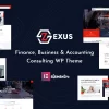 Zexus Accounting and Consulting Business WordPress Theme 1.3破解版主题