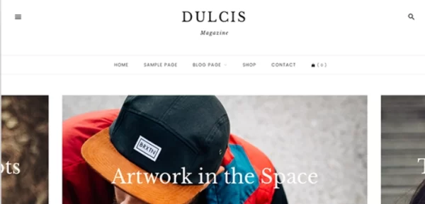 ZigZagPress Dulcis 1.1 GPL Theme