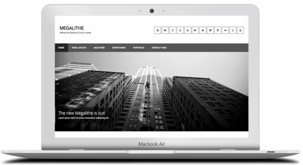 ZigZagPress Megalithe WordPress Theme 1.8 GPL Theme
