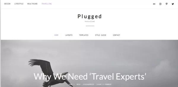 ZigZagPress Plugged 1.3 GPL Theme