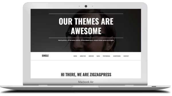 ZigZagPress Single WordPress Theme 1.3.3 GPL Theme