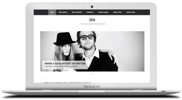 ZigZagPress Zen WordPress Theme 1.2.2 GPL Theme