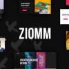 Ziomm Creative Agency Portfolio WordPress Theme 1.0.3破解版主题