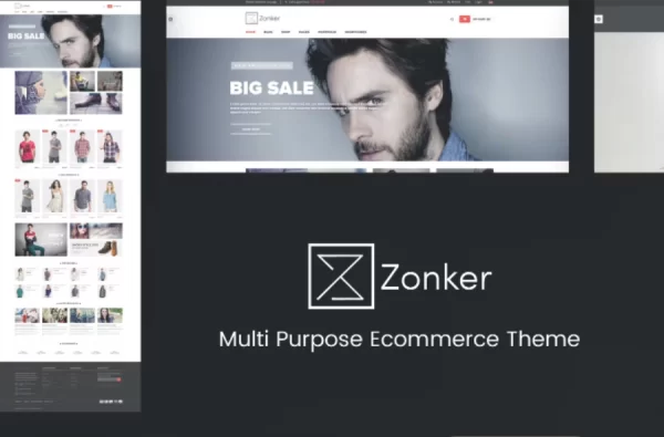 Zonker WooCommerce WordPress Theme 1.6.5 GPL Theme