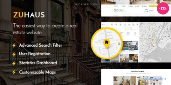 Zuhaus Real Estate Theme 2.0.0 GPL Theme