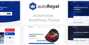 autoRoyal Automotive WordPress Theme 1.4.8 GPL Theme