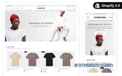 Champion - Shopify 2.0 Fashion Theme | Best Shopify Clothing Theme