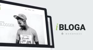 iBloga — Clean and Minimal Blog WordPress Theme 1.0.1 GPL Theme