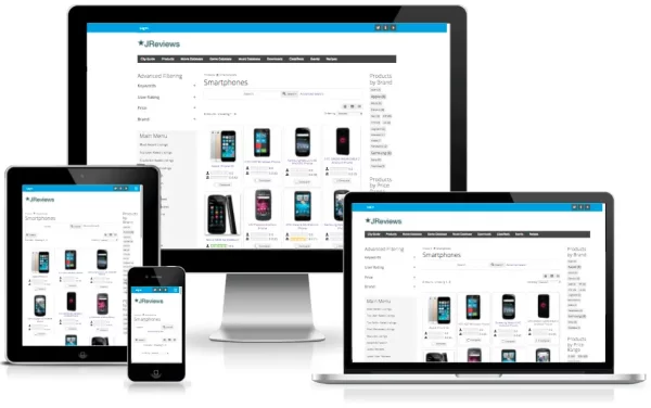 iReview jReviews Directory Reviews Theme 1.6.2 GPL Theme