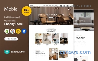 Meble - The Furniture, Home Décor and Interior Shopify 2.0 Responsive Theme