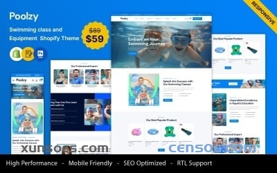 Poolzy - Swimming Pool Services Pool Cleaning And Pool Repair Shopify Theme